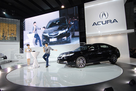 ÁõµÂ»ª¹ãÖݳµÕ¹½²Êö¡°Acura TLÇéÔµ¡±-°®Ö®¼ûÖ¤